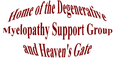 Home of the Degenerative Myelopathy Support Group and Heaven's Gate